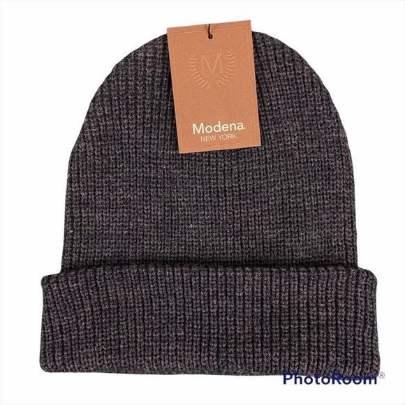 NWT MODENA Black Winter Toque - Picture 4 of 4